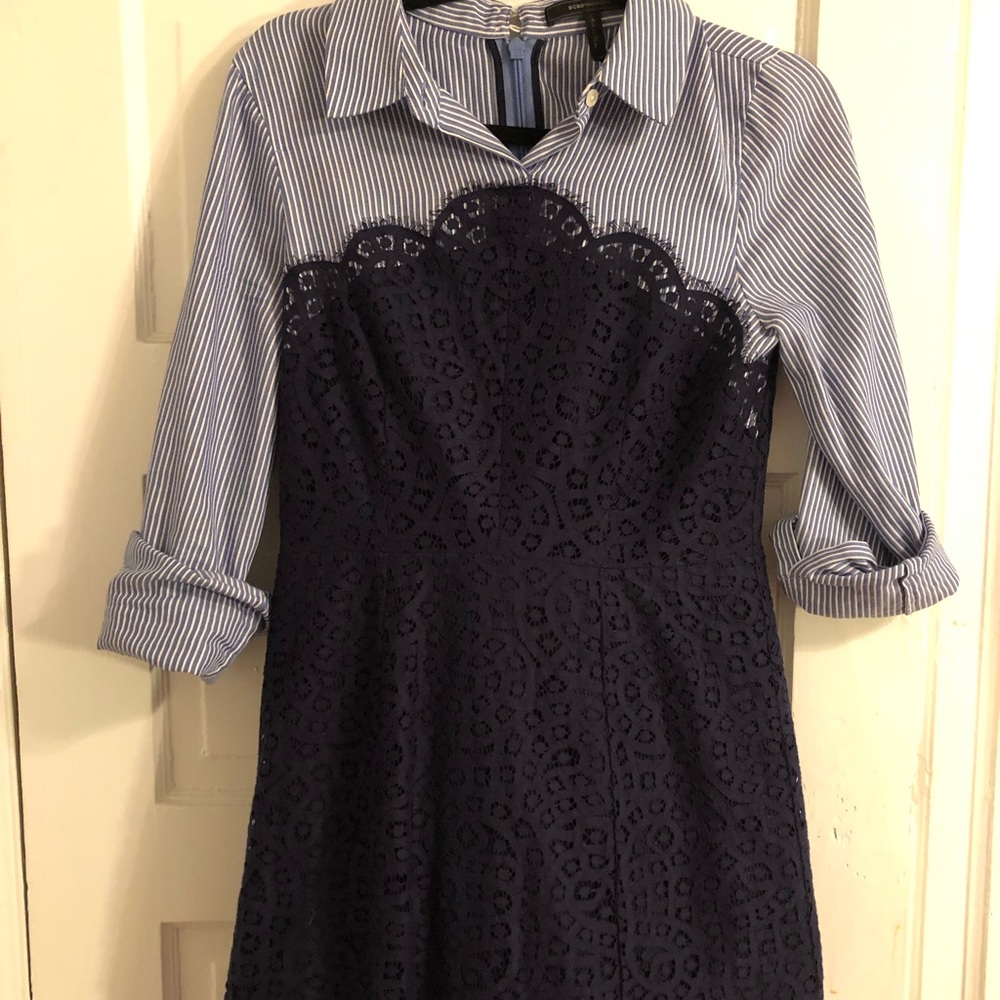 BCBG blue cami/ mini dress 👗